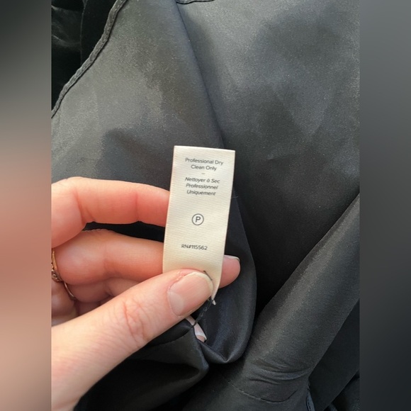 NWT Cinq a Sept Kiki Black Velvet Bow Mini Dress - Picture 11 of 12